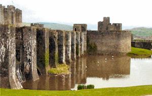 The Caerphilly Castle Mysteries   - My Harley Road King Classic Image
