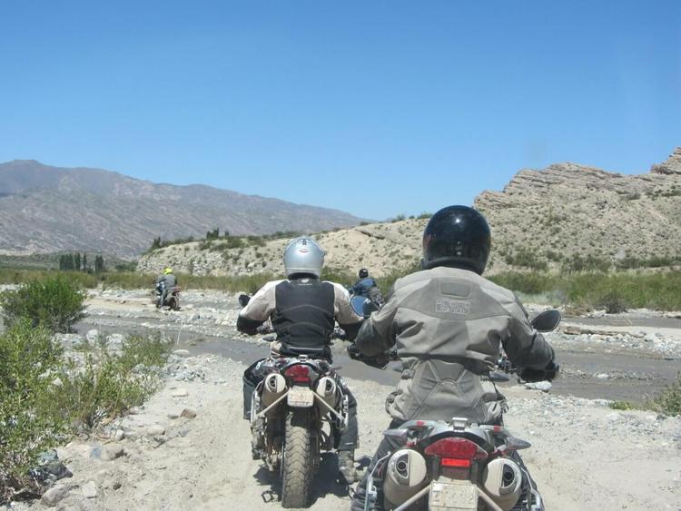 Venturing Abroad On A Motorcycle Image